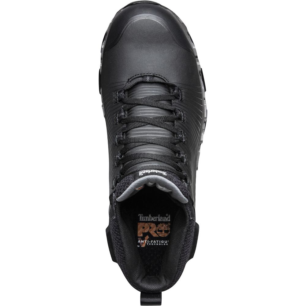 Botas Pro Timberland Hombre Pro Powertrain Sport Mid Alloy Toe Eh Work Shoes Negras - Chile AYE-8036